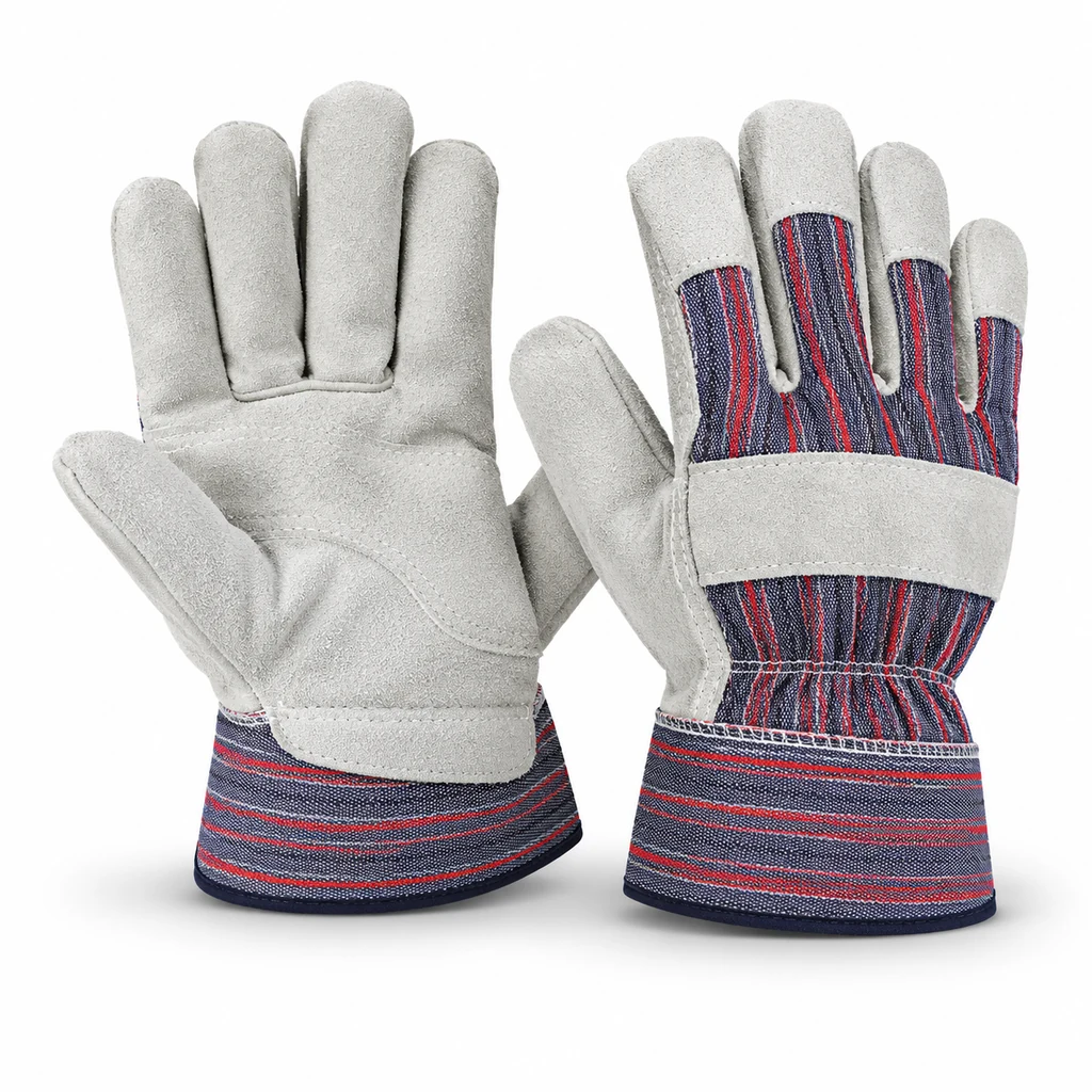 Candy stripe gloves
