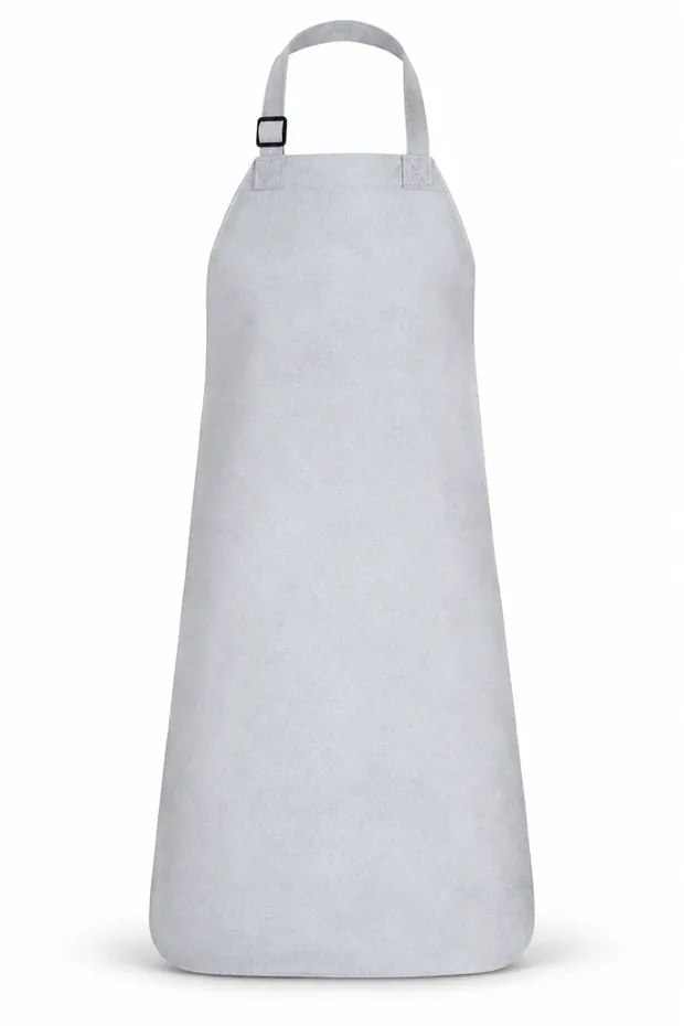 Chrome leather apron · illustrative reference