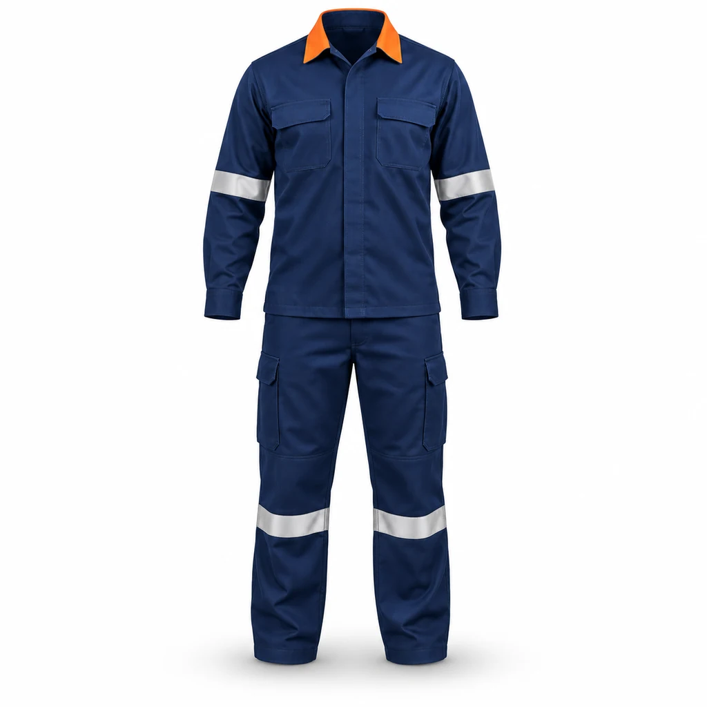 Flame and acid-resistant workwear